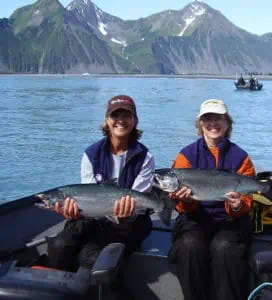 Resurrection Bay Silver Salmon Fishing