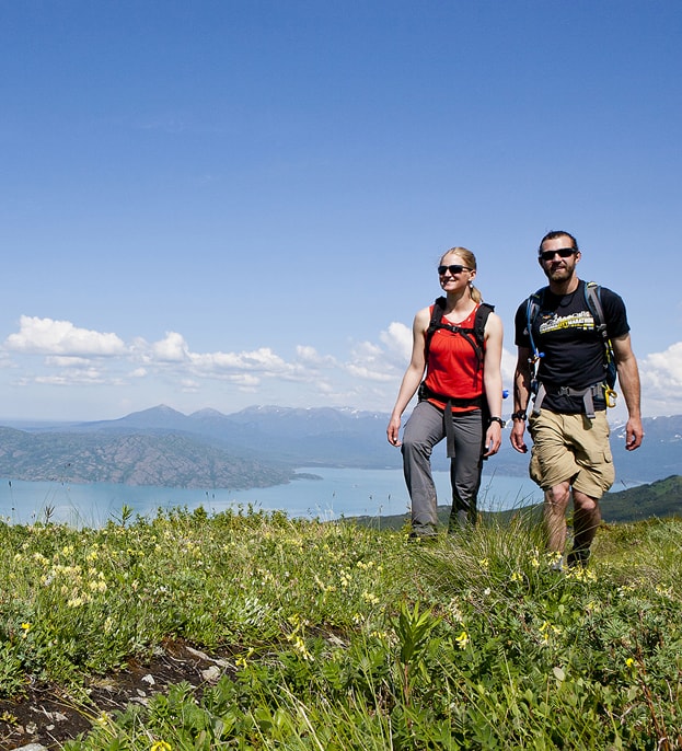 Hiking near Kenai Backcountry Lodge