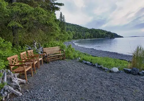 Kenai Backcountry Lodge Shoreline