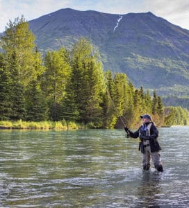 Fly Fishing on the Kenai River