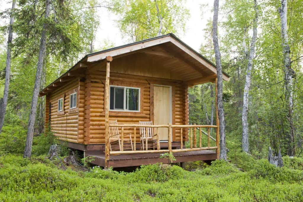 Cabin at Kenai Backcountry Lodge