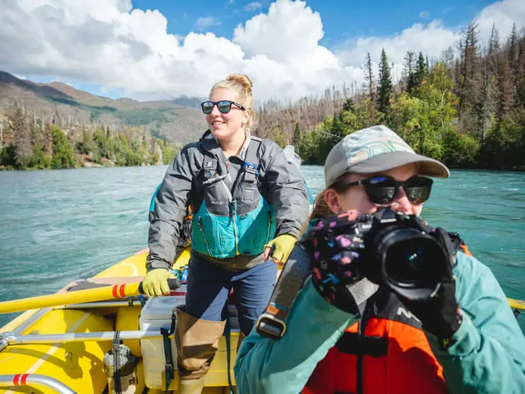 Rafting the Kenai River